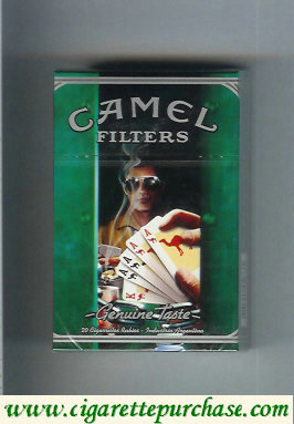 Camel Genuine Taste Filters Genuine Nights hard box cigarettes